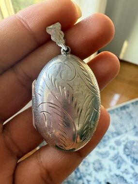 925 Sterling antique locket